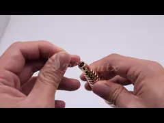 35000rpm Golden Permanent Makeup Machine 10V Strong Power For Eyebrow Lip