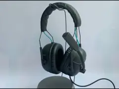 Over Head Heavy Bass USB Wired Gaming Headphone 2.2m Cord Length