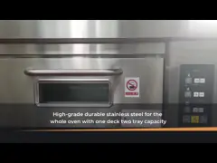 Electric One Layer Two Trays Oven With Microcomputer Controlled