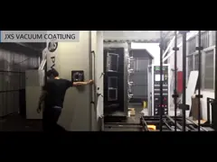Машина плакировкой иона вакуума случая ремня диапазона частей дозора нержавеющей стали video