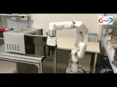 PLC Control Electrical Testing Instruments , Kettle Plug Tester With Touch Screen