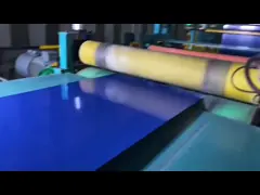 Ярким красным сталь Prepainted Galvalume свертывает спиралью 0,15 Mm высокое лоснистое video