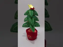 Dancing & Singing & Twisting Christmas Tree w/ Yellow Star