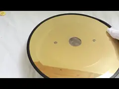 Металл карбида покрытия ОЛОВА BHS лезвий Slitter карбида золотой разрезая ножи 240x32x1.2mm video