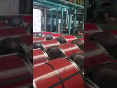 914mm RAL6018 Pre покрасили катушку Aluzinc стальной катушки стальную video