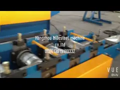 Машина штарки завальцовки гидровлической системы, крен дверной рамы формируя машину video