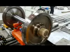 пресса колеса CNC 3000kN для продукции и обслуживания Wheelset фуры video