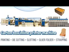 1224 рифленых цветной принтер Slotter коробки 4 коробки умирает резец video