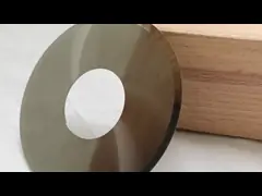 Лезвия 60кс19кс0.27мм двойника скосов круглые разрезая для фильтра сигареты video