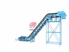 Модульный ленточный транспортер стенки, излучения Энвиронемтал конвейерной ленты минимальные дружелюбное video