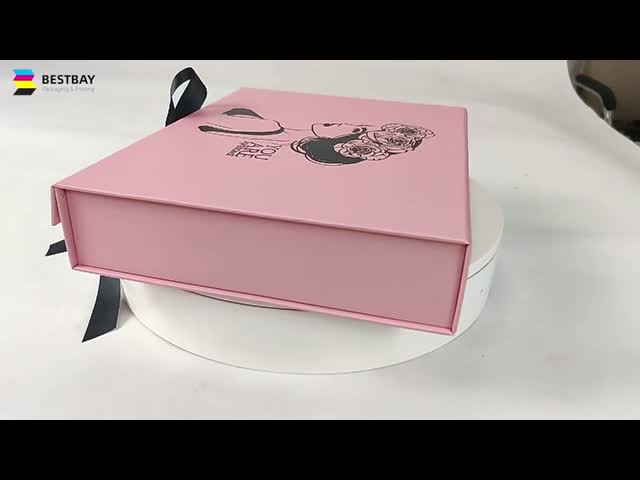 Выбивая картон 1200gsm FSC магнитных коробок создания программы-оболочки подарка Recyclable видео