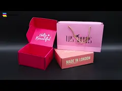 4C возместило коробки подарка упаковывая 300gsm BSCI повторно использовало с устранимым уплотнением ленты video