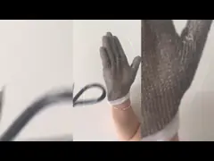 304 Stainless Steel Ring Metal Mesh Butcher Cutting Gloves