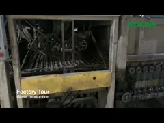 Замена окна землекопа низшей должности NO.3 левой двери OEM кабины PC70-8 KOMATSU стеклянная video