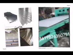 Лист 18000мм 1мм плиты контролера аустенитной нержавеющей стали АСТМ А240 video