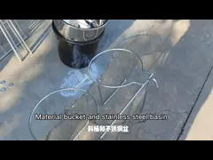 Ферма без Hutch 2100*1450*1400mm икры загородки 5mm пластикового video