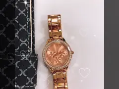 Водоустойчивые наручные часы кварца диаманта Pc20 Pc21 для дамы женщин video