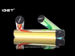 2.4ml 400mah Disposable Vape Stick , 600 Puffs E Cigarette Iget Shion Pod