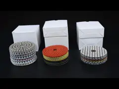 Пусковая площадка 3 пусковых площадок смолы дюйма конкретная полируя для конкретный полировать video