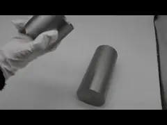 ASTM B387 отполировало выкованную штангу продетую нитку молибденом для промышленной печи video