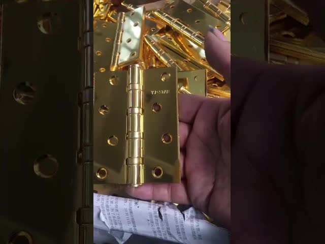 Metal Security Door Hinge Multi - Purpose Nickel Plated Butt Type