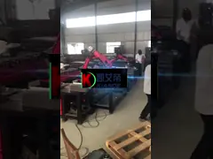 Автоматический сварочный аппарат руки промышленного робота TIG/MIG для подноса кабеля video