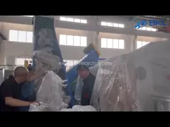 Тонна PP кладет полиэтиленовую пленку в мешки сумки политена LDPE повторно используя машину video