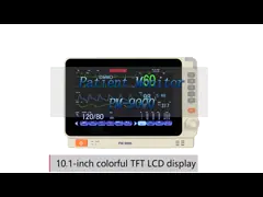 ISO13485 аттестовало монитор 6 Para портативный терпеливый с ядровым сигналом тревоги света и слова video