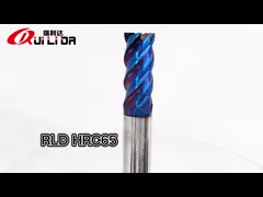 HRC65 High hardness Carbide Square End Mill for Mold Steel