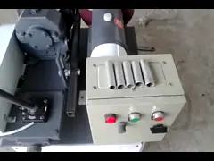 2-100mm сплющенный полировщик трубы нержавеющей стали конуса полируя машины трубы video