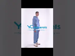 100% Cotton Pullover Sweaters Hoodies Customized Printed Oversized video