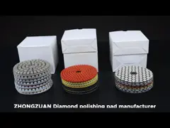 пусковые площадки руки диаманта 7-Steps полируя сушат полируя пусковую площадку для плитки фарфора video