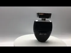 Гальванизируя УЛЬТРАФИОЛЕТОВАЯ стеклянная крышка квадрата 50ML флакона духов Refillable video