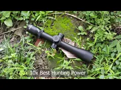 Anti Reflective 3-12x42 Scope With Rangefinder Reticle High Profile Scope Rings video