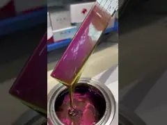 Автомобиль хамелеона эпоксидной смолы Refinish краска Hdi бесцветный автомобиль красит 1k акриловый video