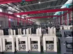 7.5кВт 10 лошадиных сил 1,0 м3/мин 8бар Сухое масло без тихого промышленного винтового воздушного компрессора 1000*750*1100 мм video