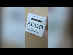 CMYK / PMS Printing Foldable Soap Packaging Box 3x3x1 Inch With PVC Window