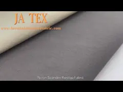 Лайкра Dobby 4 брюк ткани простирания пути супер водоустойчивых анти- УЛЬТРАФИОЛЕТОВЫХ одевает ткань пальто video