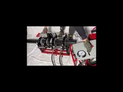Plastic HDPE Hydraulic Butt Fusion Welding Machine 63mm - 315mm