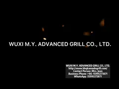 Теплостойкое керамическое БАРБЕКЮ решетка гриля Kamado 22 дюймов одиночная варя video