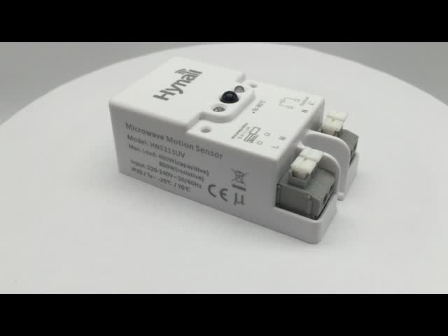 UVCランプ マイクロウェーブ モーションセンサー スイッチ 277VAC HNS211UV IP20