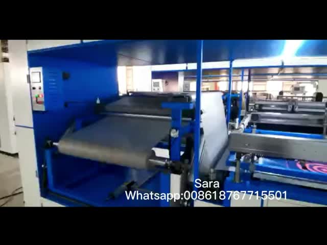 Automated Single Color Non Woven Screen Printing Machine / Roll To Roll  Printing Equipment
