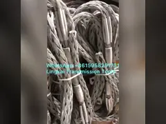 SLW Model Conductor ACSR Pulling Grip Sock Wire Mesh Joints Conductor Mesh Socks Joint