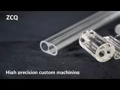 Высокая трубка подачи стекла кварца полости резонатора лазера отражения Jgs1 video