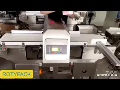 Высокая машина 220V 50hz металлоискателя еды сумки чувствительности с конвейерной лентой video