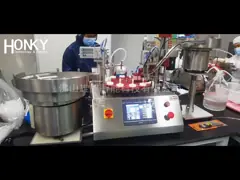 reactivo bioquímico 25ml que llena la máquina que capsula automática para la fabricación grande del lote