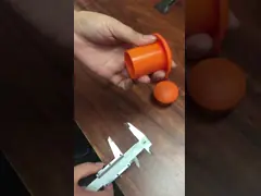 Защитная оранжевая безопасность ремонтины видимости крышек конца арматуры высокая video