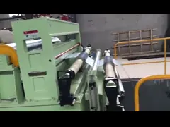 Сталь высокой напряженности МАМ (0,3 до 3) X1600mm обнажает толщину разрезая машины ориентированную на заказчика режа video