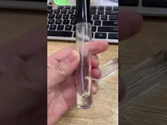 Флакон духов пустого квадрата брызг стеклянный сгустил SGS 10*2.25cm video