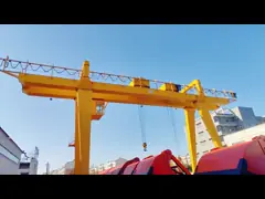 Высокоэффективный двойной гребный кран для подъема с помощью крючков video